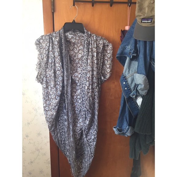 American Eagle Kimono Floral Print - Picture 1 of 3